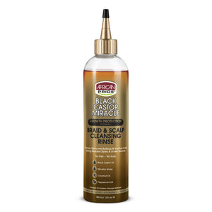 Black Castor Miracle Braid & Scalp Cleansing Rinse, 12oz