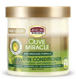 African Pride Olive Miracle Leave-In Conditioner, 15oz