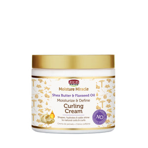 Moisture Miracle Shea Butter & Flaxseed Oil Curling Cream,8OZ
