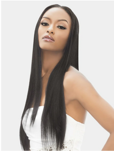 Brazilian Straight Clip On Hair