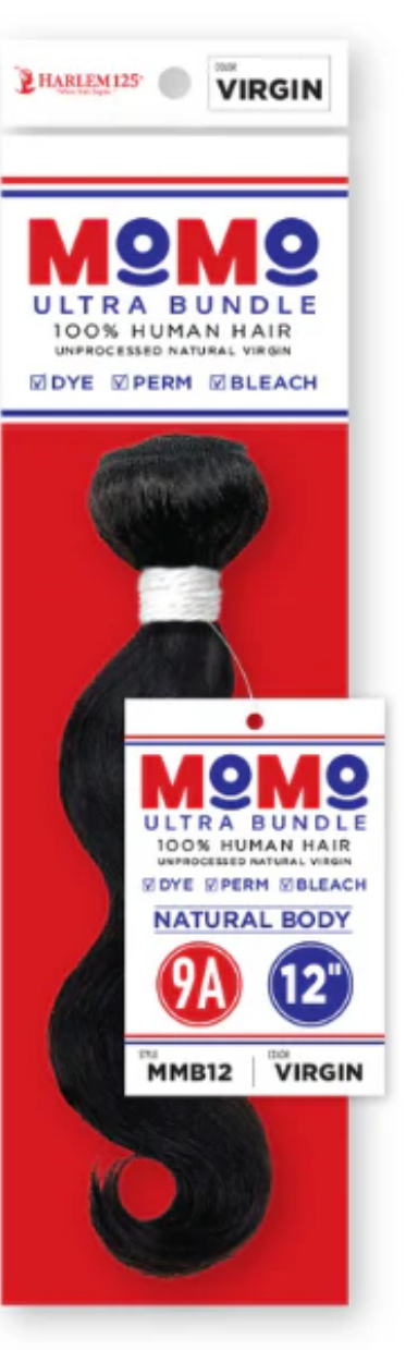 Harlem 125 Momo Ultra Bundle Human Hair NATURAL BODY Bundle (MMB)
