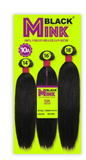 Black Mink Virgin Brazilian Remi Human Hair Weave 3 Bundles Straight
