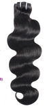 Brazilian Body Wave Clip In Human Hair Extensions 7 Pcs/Set Natural Color Clip