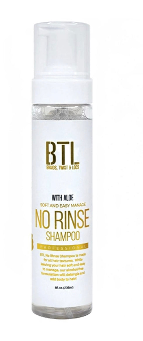 BTL Professional Soft & Easy Manage No Rinse Shampoo with Aloe 8oz