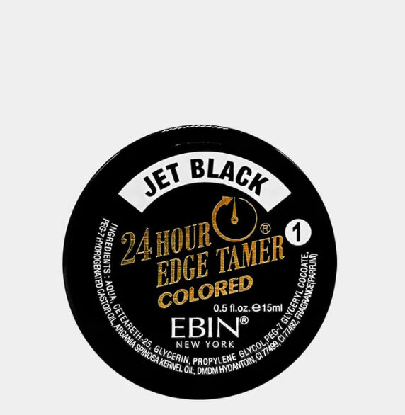 24 HOUR COLORED EDGE TAMER - JET BLACK 0.5oz