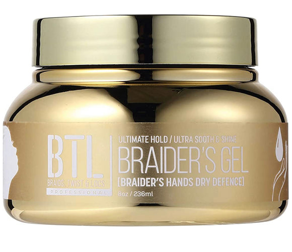 BTL Braider's Hands Dry Defense Ultimate Hold Conditioning Gel 8oz