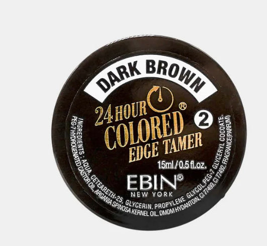 24 HOUR COLORED EDGE TAMER - DARK BROWN