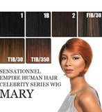 Sensationnel Empire Celebrity Series 100% Human Hair Wig Mary