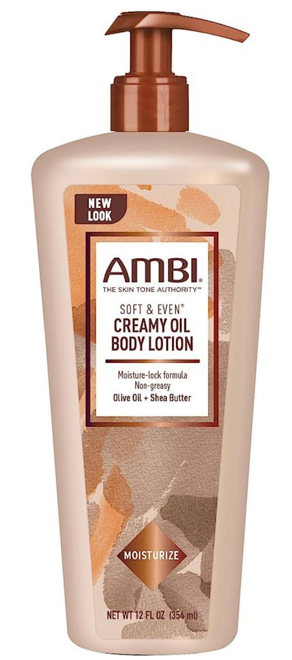 Ambi Soft & Even Creamy Oil Body Lotion