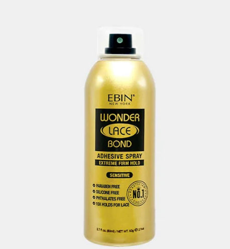 WONDER LACE BOND WIG ADHESIVE SPRAY - SENSITIVE (2.7OZ/ 80ML)