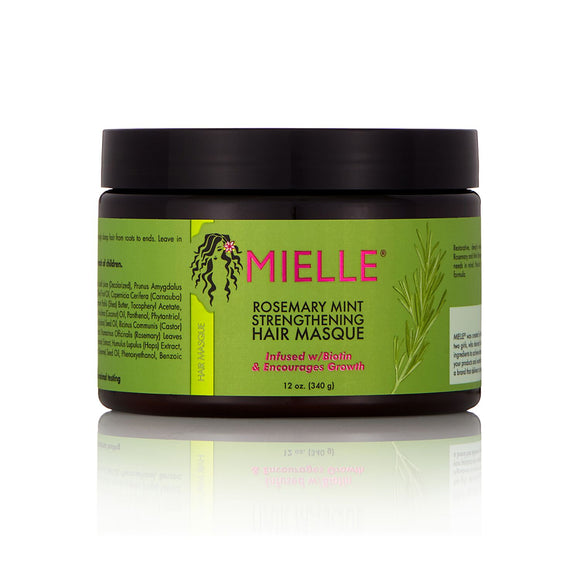 Mielle Rosemary Mint Strengthening Hair Masque, 12z