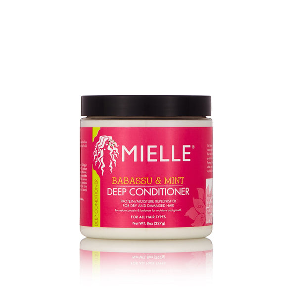 Mielle Babassu Oil And Mint Deep Conditioner, 8oz