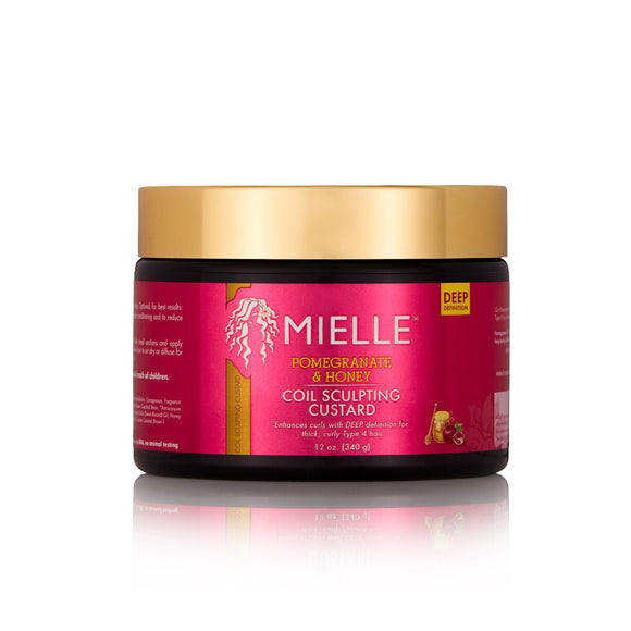 Mielle Organics Pomegranate & Honey Coil Sculpting Custard, 12oz