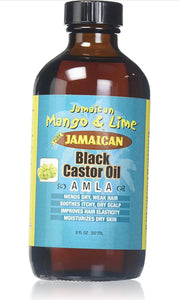 Jam. Mango & Lime Black Castor Oil Amla 4oz