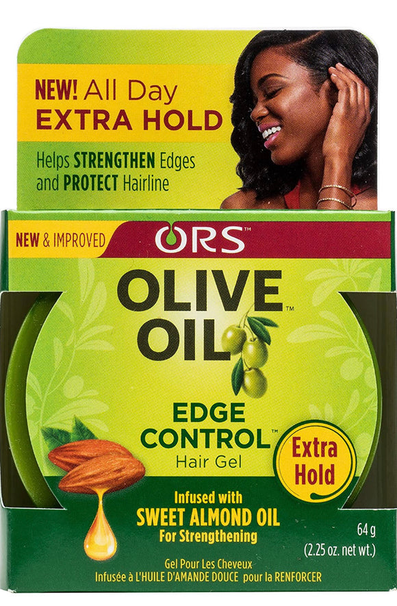 Ors Gel Olive Oil Edge Control Hair, 2.25oz