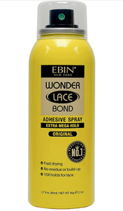 EBIN NEW YORK Wonder Lace Bond Adhesive Spray - Extra Mega Hold 2.82oz / 80ml