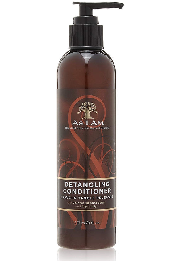 As I Am Detangling Conditioner Leave-in Tangle Releaser, 8oz