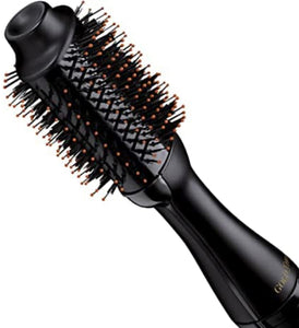 Gold-N-Hot Professional One-Step Hair Dryer & Volumizer Hot Air Brush, Black