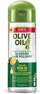 Organic Root Stimulator Anti-Frizz Olive Oil Glossing Polisher, 6oz