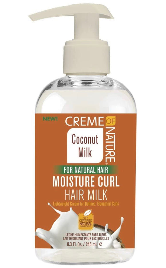 Creme Of Nature Coconut Milk Moisture Curl Hair Milk 8.3oz
