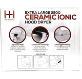 Hot & Hotter Extra Large 2500 Ceramic Ionic Hood Dryer
