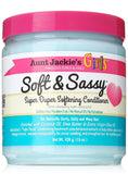 Aunt Jackie's Girls Soft and Sassy Super Duper Softening Conditioner, 15 oz