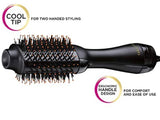 Gold-N-Hot Professional One-Step Hair Dryer & Volumizer Hot Air Brush, Black
