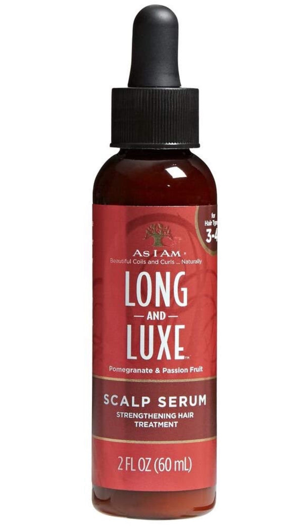 As I AM Long and Luxe Scalp Serum, 2oz