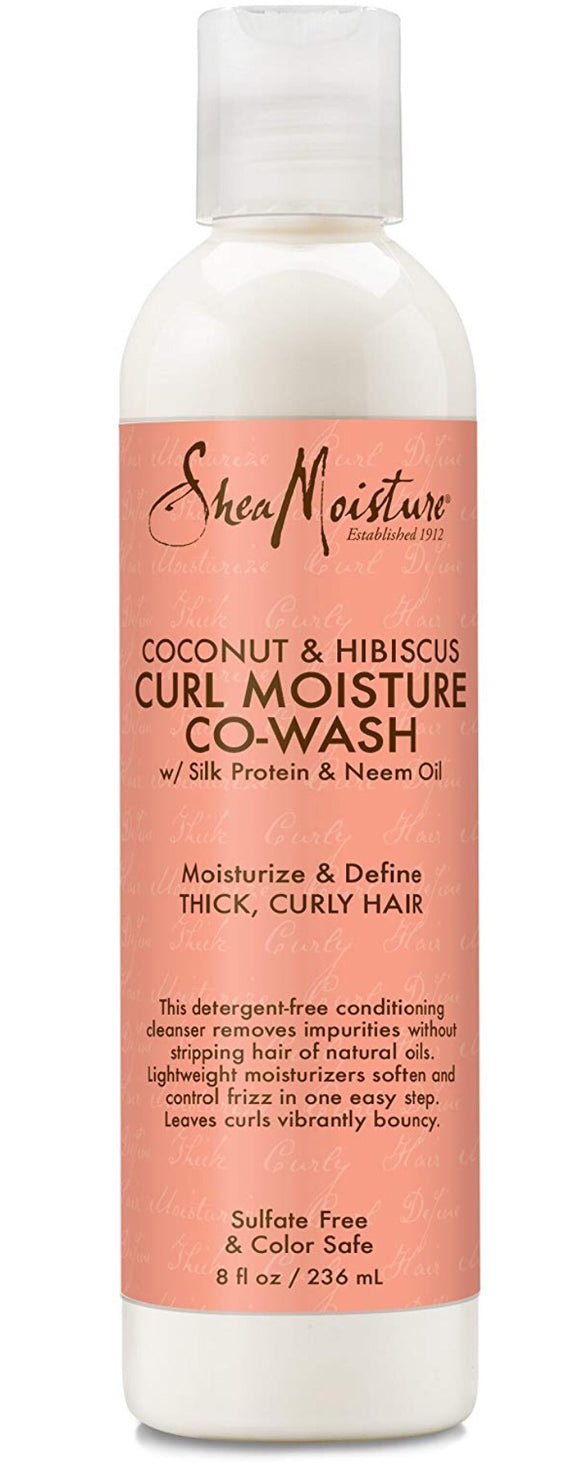 Shea Moisture Coconut & Hibiscus Co-Wash Conditioning Cleanser, 8oz