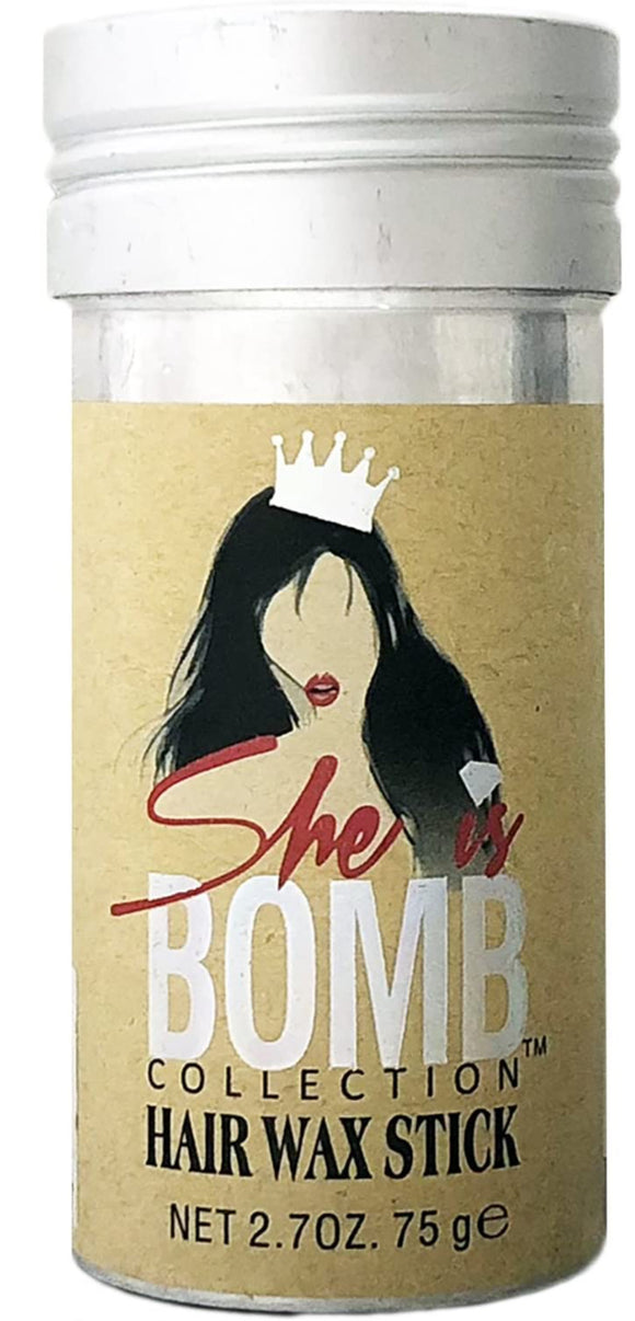 She Is Bomb Collection Hair Wax Stick, 2.7 Oz.