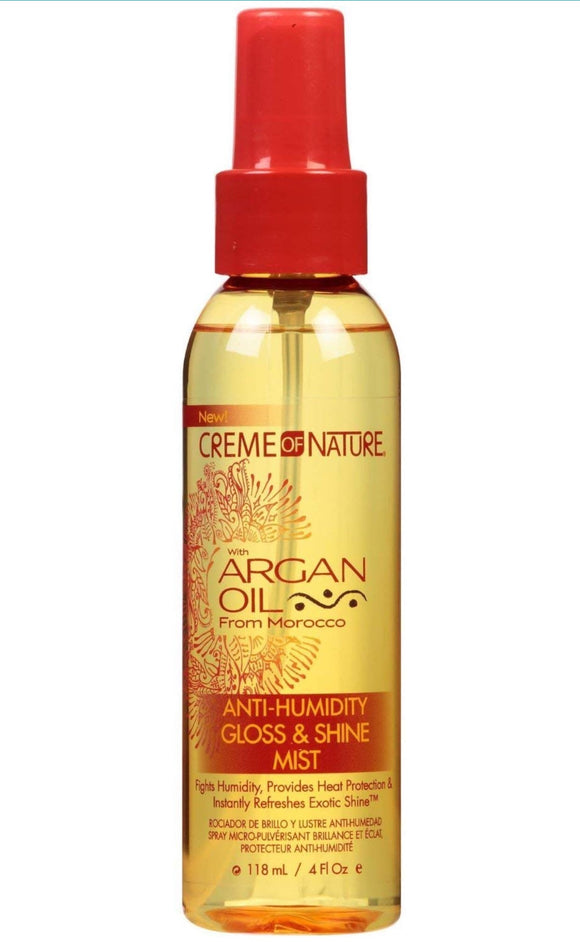 Creme Of Nature Argan Oil Gloss & Shine Mist, 4oz