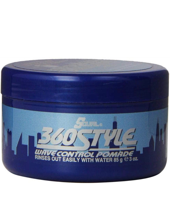 Luster’s Scurl 360 Style Wave Control Pomade, 3oz
