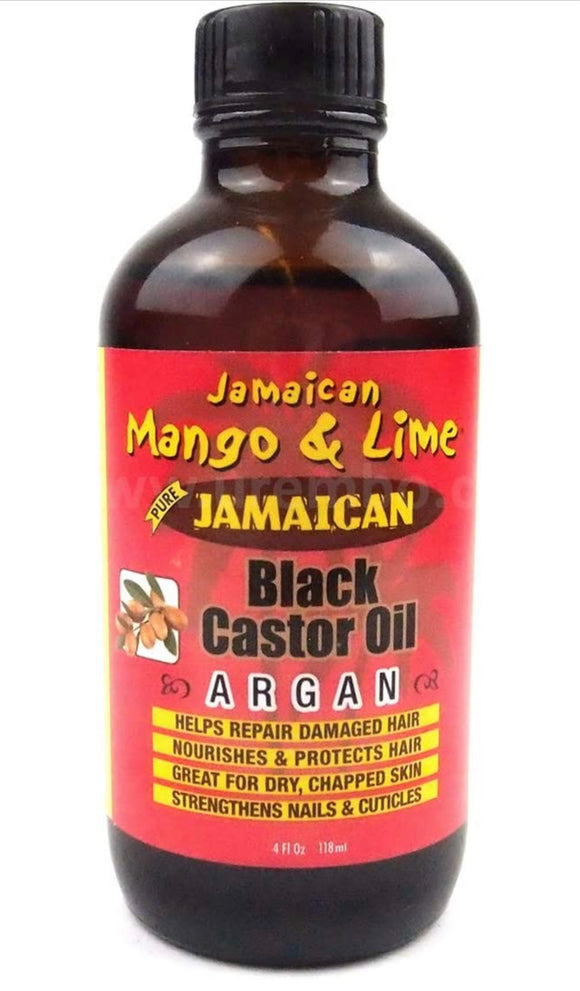 Jam. Mango & Lime Black Castor Oil Argan 4oz