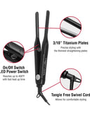Red by Kiss Pencil Flat Iron Titanium KV10V00