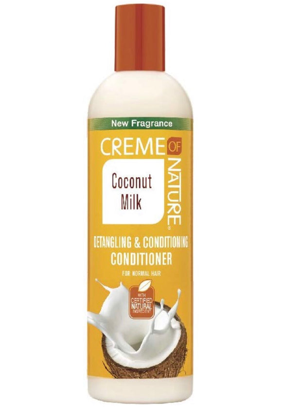 Creme of Nature Coconut Milk Detangling Conditioner, 12oz