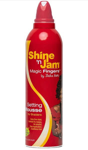 Shine N Jam Magic Fingers Setting Mousse 12oz
