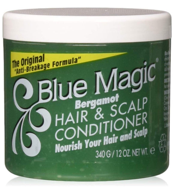 Blue Magic Bergamot Hair & Scalp Conditioner, 12 oz