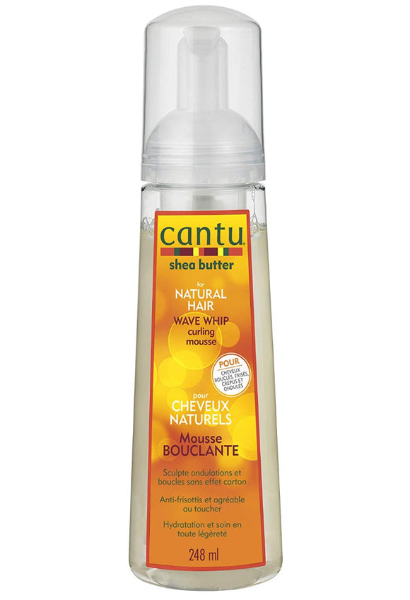 Cantu Natural Hair Wave Whip Curling Mousse, 8.4 oz