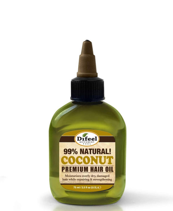 Difeel Premium Natural Coconut Oil 2.5oz