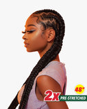 2X X-PRESSION PRE-STRETCHED BRAID 48″