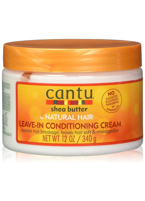 Cantu Shea Butter for Natural Hair Leave in Conditioning Cream, 12oz