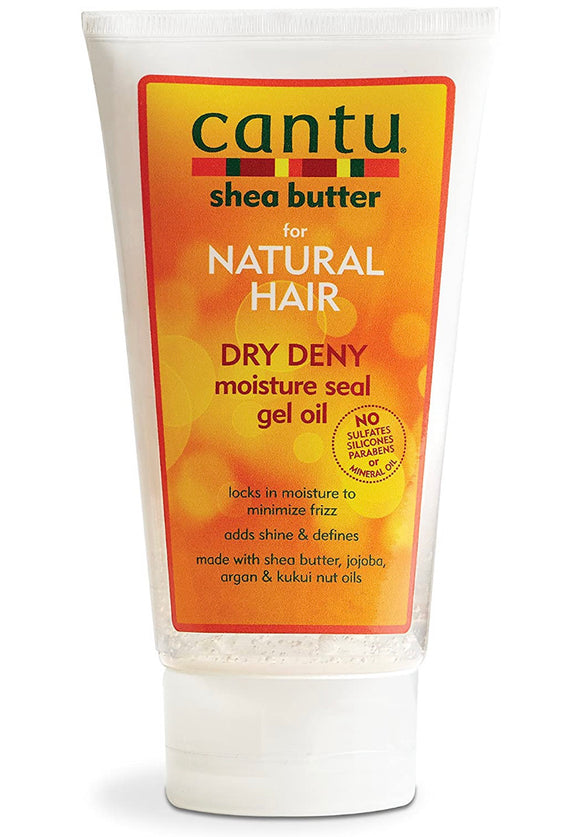 Cantu Shea Butter for Natural Hair Dry Deny Moisture Seal Gel Oil, 5oz