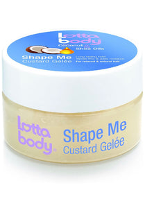 Lottabody Shape Me Custard Gelee With Coconut - Shea Oils, 7 Oz