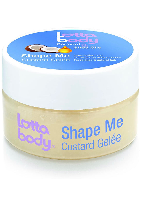 Lottabody Shape Me Custard Gelee With Coconut - Shea Oils, 7 Oz