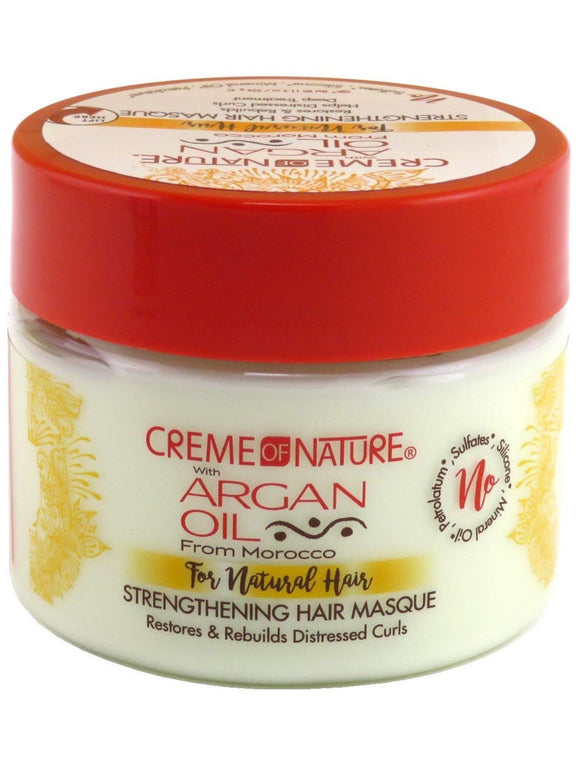 Creme Of Nature Argan Oil Strengthen Hair Masque, 11.5oz