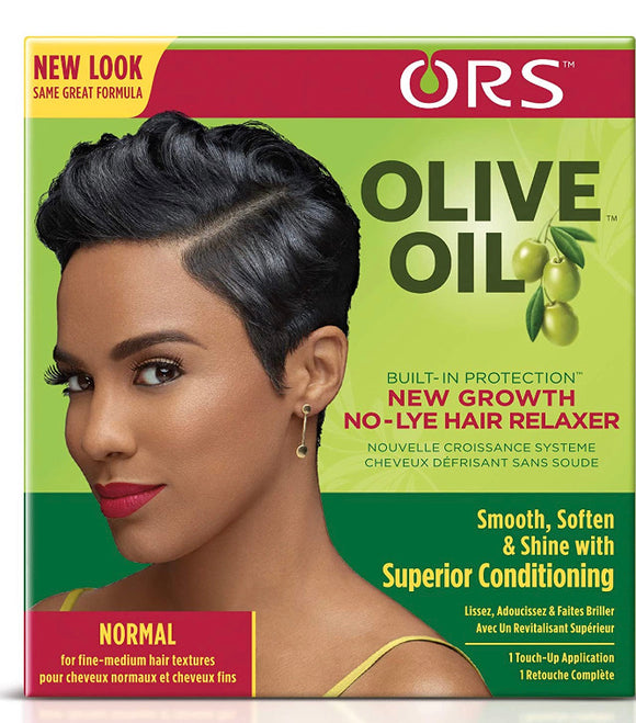 ORS Olive Oil Built-In Protection New Growth No-Lye Hair Relaxer System - Normal Strength