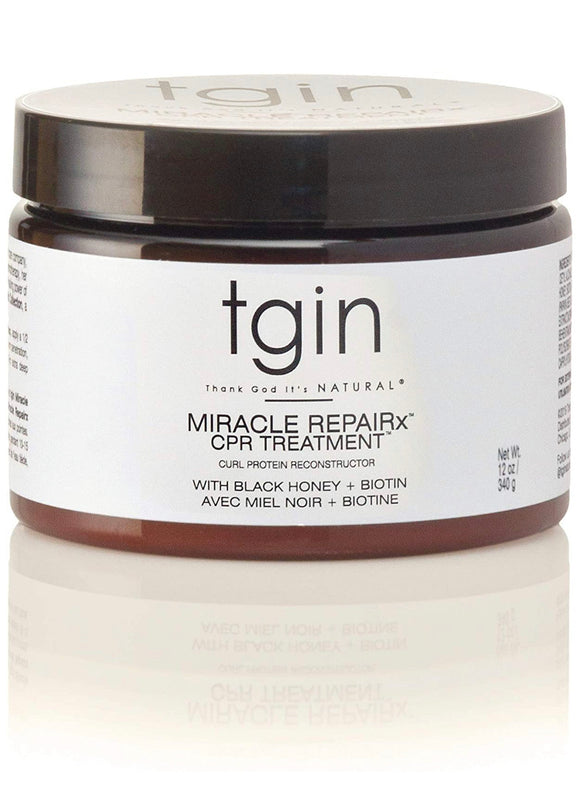 tgin Miracle Repairx Curl Protein Reconstructor (CPR) For Natural Hair, 12oz