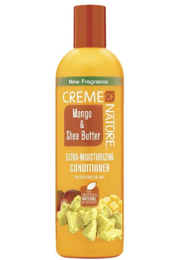 Creme of Nature Mango & Shea Butter Ultra Moisturizing Conditioner, 12oz