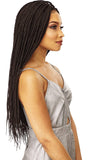 Sensationnel 100% Premium Fiber Cloud9 Swiss 4X4 Lace Parting Wig Small Size - BOX BRAID SMALL