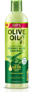 ORS Olive Oil Moisture Restore Creamy Aloe Shampoo, 12.5oz